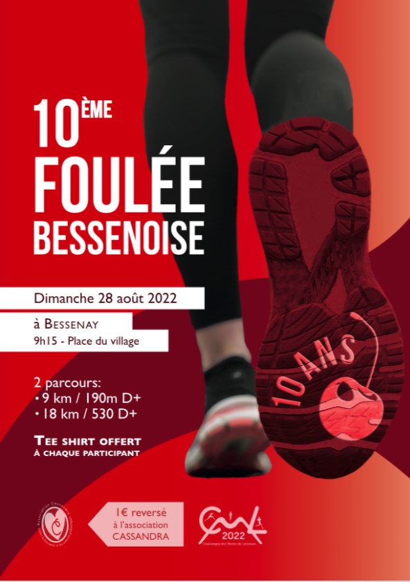 FOULÉE BESSENOISE – 28 Août 2022